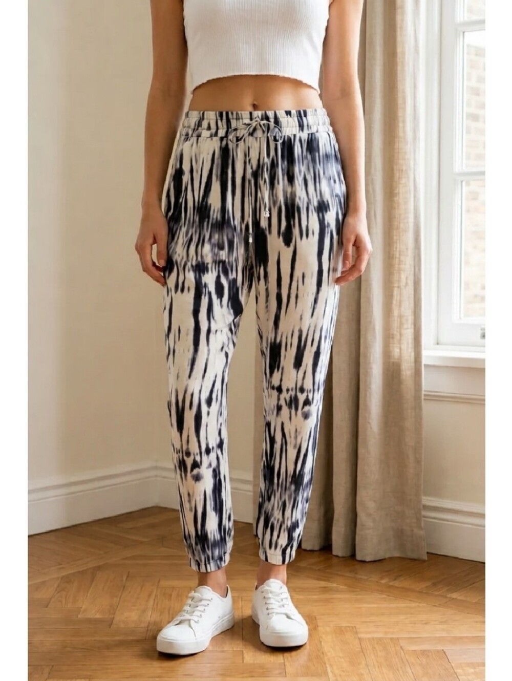 Tyche Drip Dyed Two Tone Pants